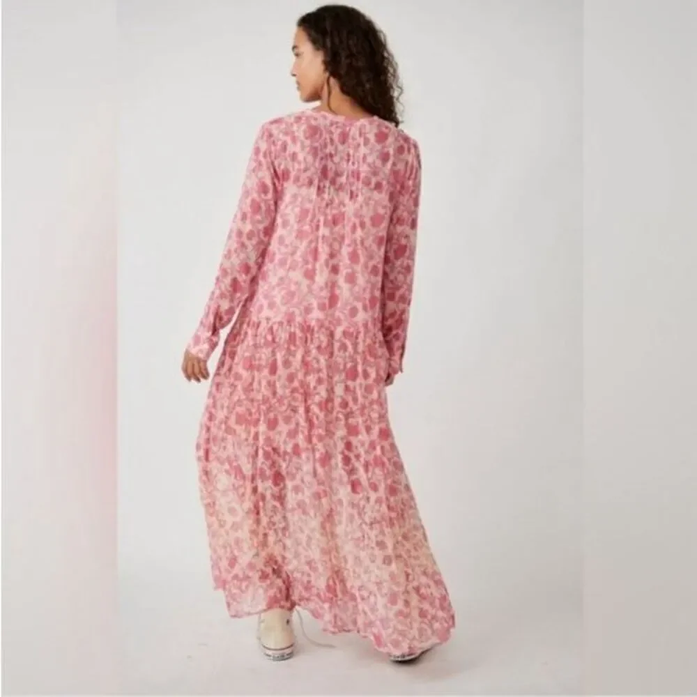NWT Free People See It Through Maxi Dress Size XS